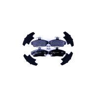 Brake pad set discs with wear warning 18 mm HELLA for...