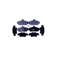Brake pad set without wear warning 18 mm HELLA for e.g....