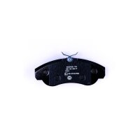 Brake pad set with wear warning contact 19.7 mm HELLA for...