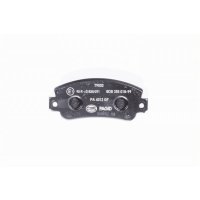 Brake pad set, front brake disc HELLA PAGID for AUTOBIANCHI FIAT LANCIA SEAT
