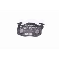 Brake pad set, front brake disc HELLA PAGID for CITROEN MEGA PEUGEOT