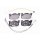 Brake pad set, front brake disc HELLA PAGID for CITROEN MEGA PEUGEOT
