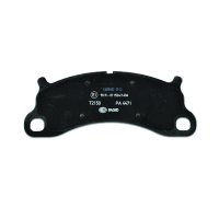 Brake pad set, front brake disc HELLA PAGID for PORSCHE 911