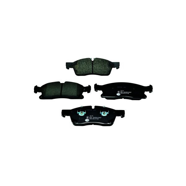 Bremsbelagsatz Scheiben mit Verschleißwarnanzeige 19 mm HELLA für u.a. MB GLE