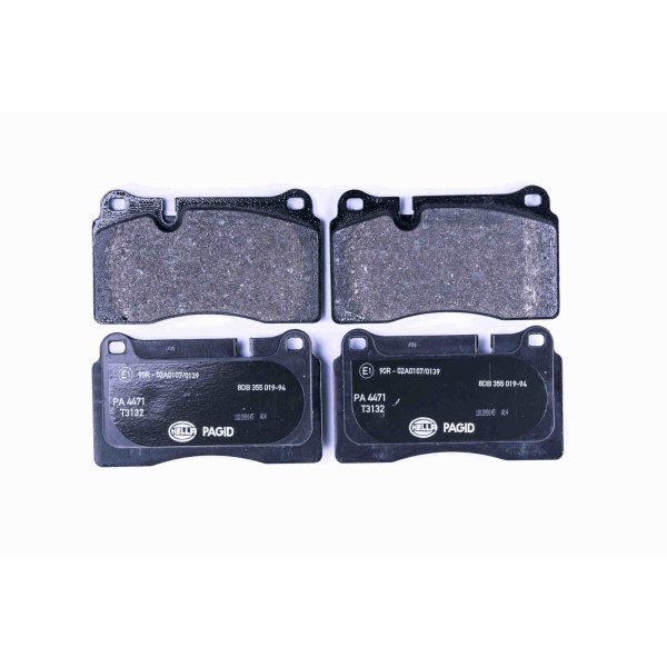 Brake pad set brake disc HELLA PAGID for ASTON MARTIN AUDI