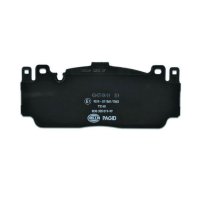 Brake pad set, front brake disc HELLA PAGID for BMW 2 Coupe