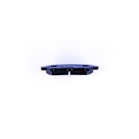 Brake pad set without wear warning 15.2 mm HELLA for TOYOTA HIGHLANDER