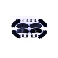 Brake pad set discs with wear warning 15.8 mm HELLA for...