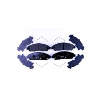 Bremsbelagsatz Scheiben mit Verschleißwarnung 16,9...