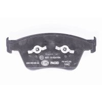 Brake pad set, front disc brake HELLA PAGID for BENTLEY CONTINENTAL