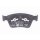 Brake pad set, front disc brake HELLA PAGID for BENTLEY CONTINENTAL