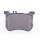 Brake pad set, front brake disc HELLA PAGID for BRABUS MERCEDES S-KLASSE