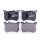 Brake pad set, front brake disc HELLA PAGID for BRABUS MERCEDES S-KLASSE