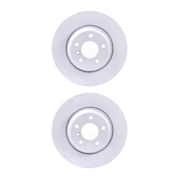2 Brake Discs internally ventilated Ø 75 mm 24 mm HELLA for BMW 5 Series
