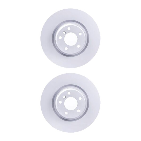 2 Brake Discs internally ventilated Ø 75 mm 24 mm HELLA for BMW 1 Series