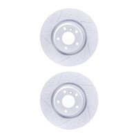 2 Brake Discs internally ventilated Ø 75 mm 24 mm...