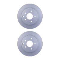 2 Brake Discs full Ø 68 mm 9 mm HELLA suitable for...