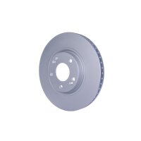 2 Brake Discs ventilated Ø 69 mm 28 mm HELLA for e.g. HYUNDAI GRANDEUR