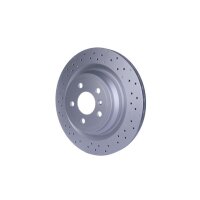 2 Brake Discs internally ventilated Ø 67 mm 22 mm HELLA for e.g. MB M-CLASS