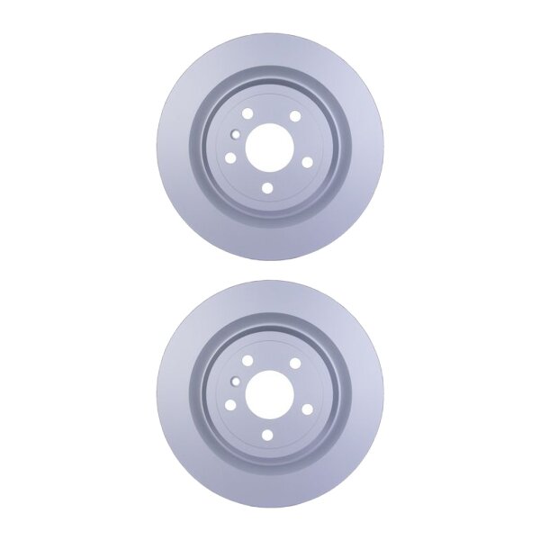 2 Brake Discs internally ventilated Ø 67 mm 22 mm HELLA for e.g. MB M-CLASS