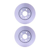 2 Brake Discs externally ventilated Ø 68 mm 28 mm...