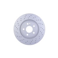 2 Brake Discs full Ø 67 mm 10 mm HELLA suitable...
