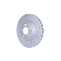 2 Brake Discs full Ø 67 mm 10 mm HELLA suitable for e.g. BMW 2 Series