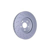 2 Brake Discs full Ø 67 mm 10 mm HELLA suitable for e.g. BMW 2 Series