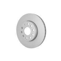 2 Brake Discs internally ventilated Ø 65 mm 24 mm HELLA for e.g. SKODA OCTAVIA