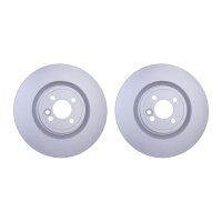 2 Brake Discs internally ventilated Ø 64.1 mm 26...