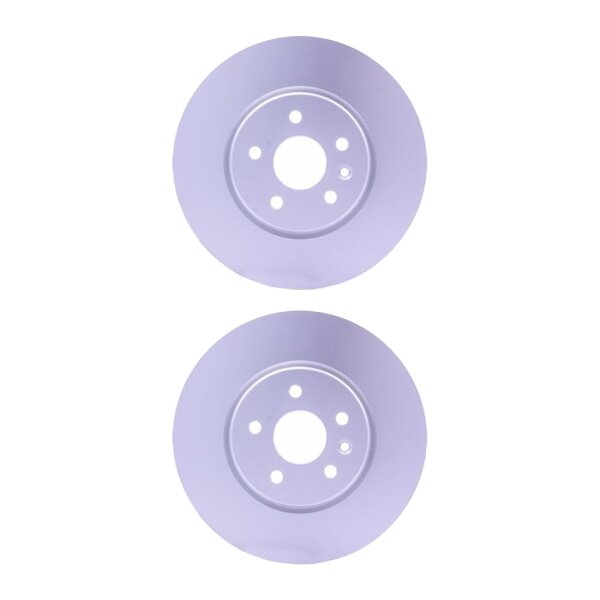 2 Brake Discs internally ventilated Ø 60 mm 26 mm HELLA for e.g. OPEL ASTRA