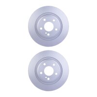 2 Brake Discs full Ø 67 mm 10 mm HELLA suitable...