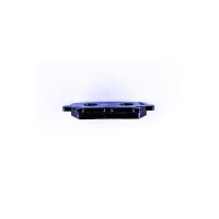 Brake pad set with wear warning contact 15.8 mm HELLA for HONDA PILOT and others