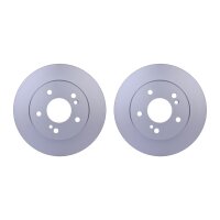 2 Bremsscheiben voll Ø 67 mm 9 mm HELLA passend...