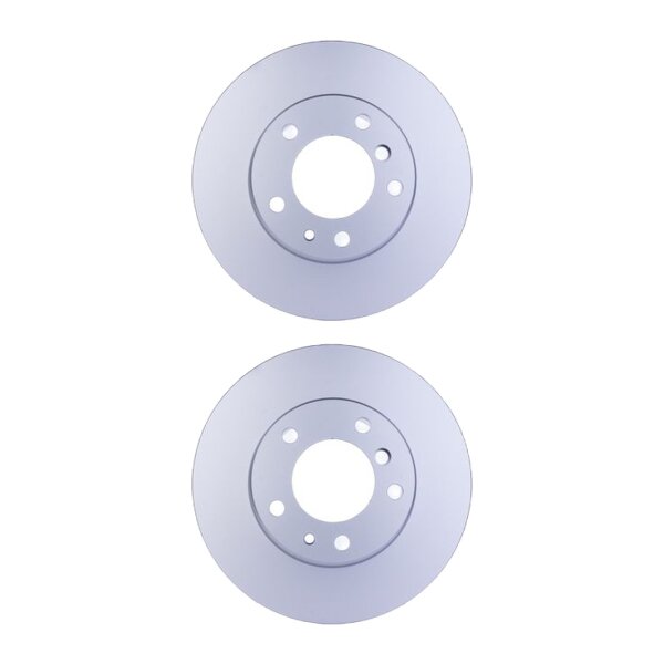 2 Brake Discs full Ø 79 mm 12 mm HELLA suitable for e.g. BMW 5 Series