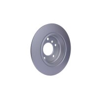 2 Brake Discs full Ø 75 mm 9.9 mm HELLA suitable for e.g. BMW 3 Series