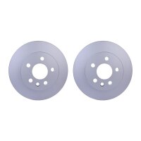 2 Brake Discs ventilated Ø 68.2 mm 24 mm HELLA for...