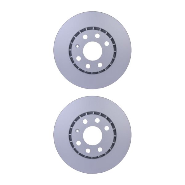 2 Brake Discs with external ventilation Ø 60 mm 20 mm HELLA for e.g. OPEL VECTRA