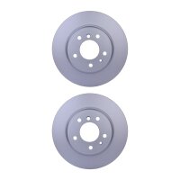 2 Brake Discs full Ø 75 mm 12 mm HELLA suitable...