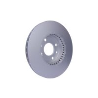 2 Brake Discs internally ventilated Ø 61 mm 22 mm HELLA for e.g. RENAULT LAGUNA