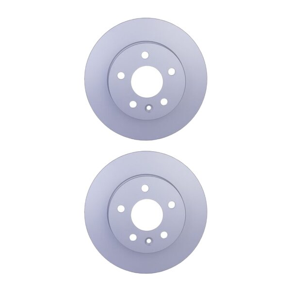 2 Brake Discs internally ventilated Ø 67 mm 22 mm HELLA for e.g. MB VITO