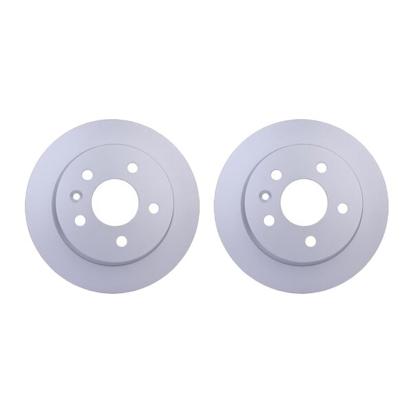 2 Brake Discs full Ø 67 mm 10 mm HELLA suitable for e.g. MB VITO