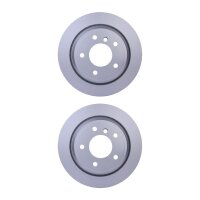2 Brake Discs externally ventilated Ø 75 mm 20 mm...