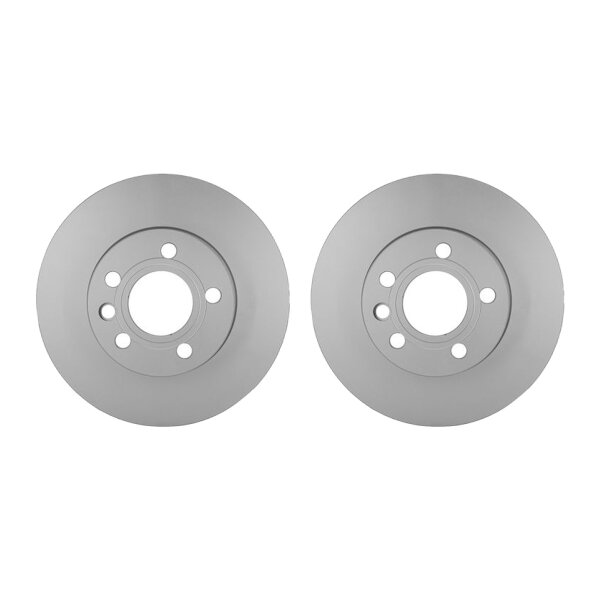 2 Brake Discs full Ø 68.2 mm 18 mm HELLA suitable for e.g. VW TRANSPORTER