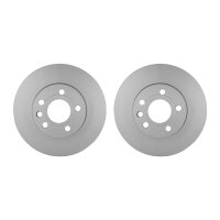 2 Brake Discs full Ø 68.2 mm 18 mm HELLA suitable...