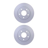 2 Brake Discs internally ventilated Ø 67 mm 22 mm...