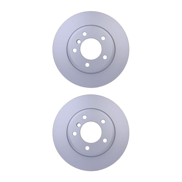 2 Brake Discs internally ventilated Ø 79 mm 22 mm HELLA for BMW 3 Series