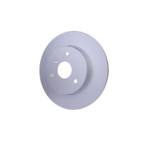 2 Brake Discs full Ø 58 mm 9 mm HELLA suitable for e.g. SMART CITY-COUPE