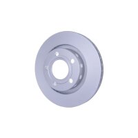 2 Brake Discs externally ventilated Ø 68 mm 22 mm HELLA fits AUDI A8