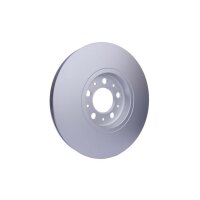 2 Brake Discs externally ventilated Ø 65 mm 25 mm HELLA for e.g. AUDI A1